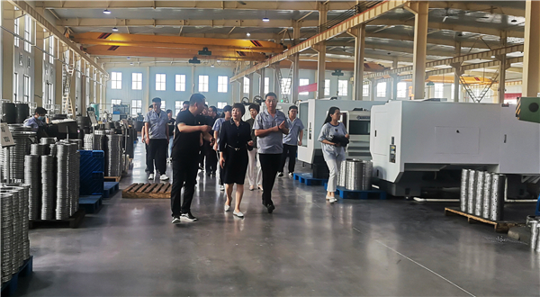 宜陽縣委副書記、縣長候選人張麗娟前往洛陽博盈軸承調(diào)研工作